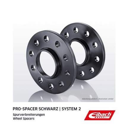Eibach ProSpacer 15 mm Siyah Aks Genişletme Seti (Bijonlu) Volkswagen Golf 8 – S90-2-15-013-B