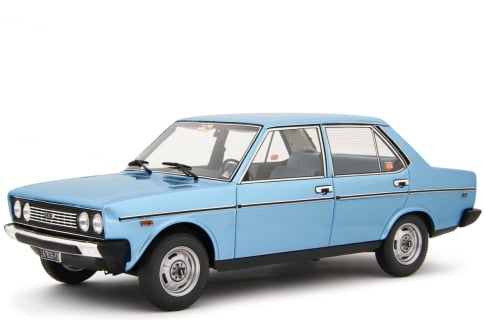 Fiat 131 1600 Mirafiori Special 1974 1:18 – Metallic Mavi (Laudoracing Models) LM190E