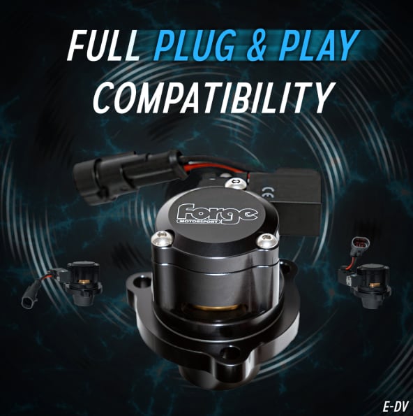 Forge Motorsport Atmospheric Dump Valve (E-DV) – Mini Cooper S / Peugeot 207-208 GTI / Citroën DS3 | FMEDV102A