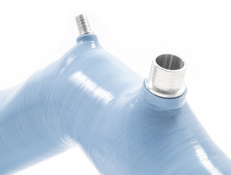 FORGE MOTORSPORT FMTIA11 (performance blue) Turbo Inlet for Hyundai i20N