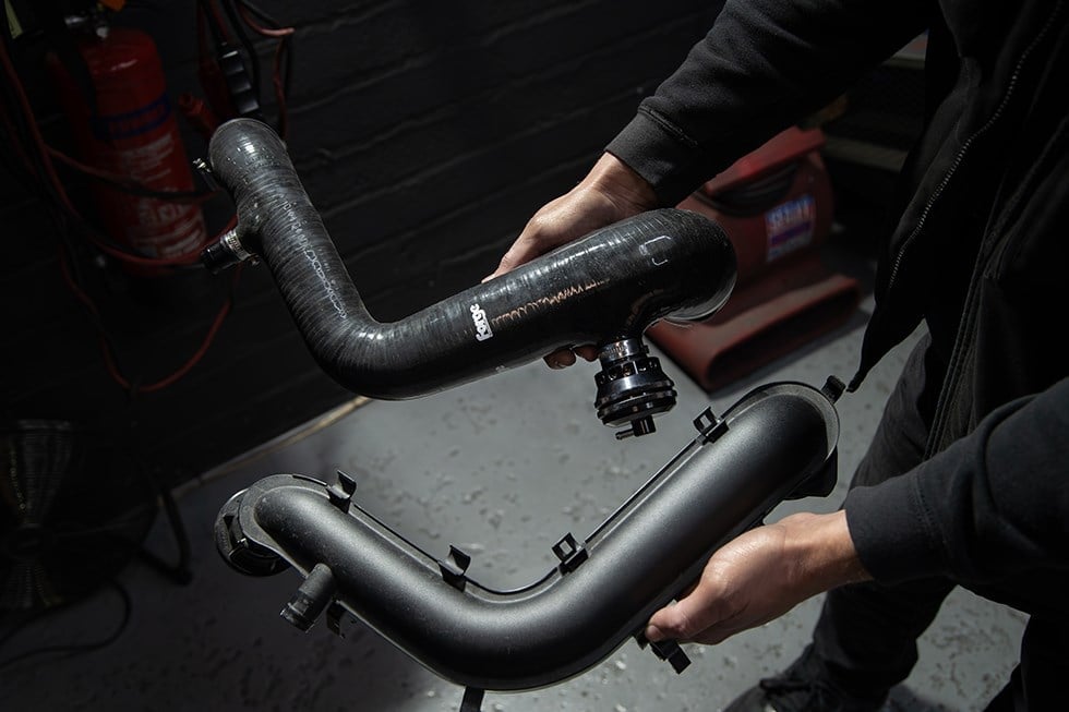 Forge Motorsport VAG 1.0 TSI Dump Valve Kiti 2022+ siyah