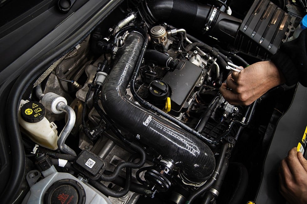Forge Motorsport VAG 1.0 TSI Dump Valve Kiti 2022+ siyah
