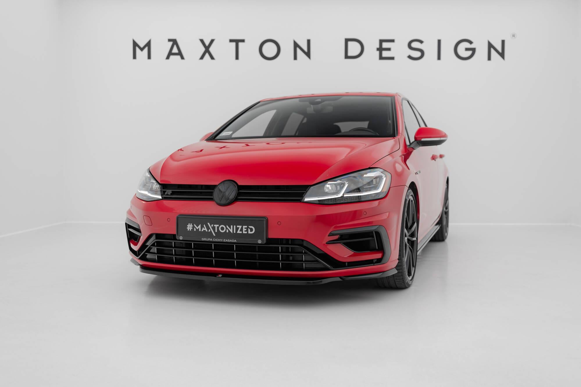Front Splitter V.5 – Volkswagen Golf R / R-Line Mk7 Facelift – VW-GO-7F-R-FD5G