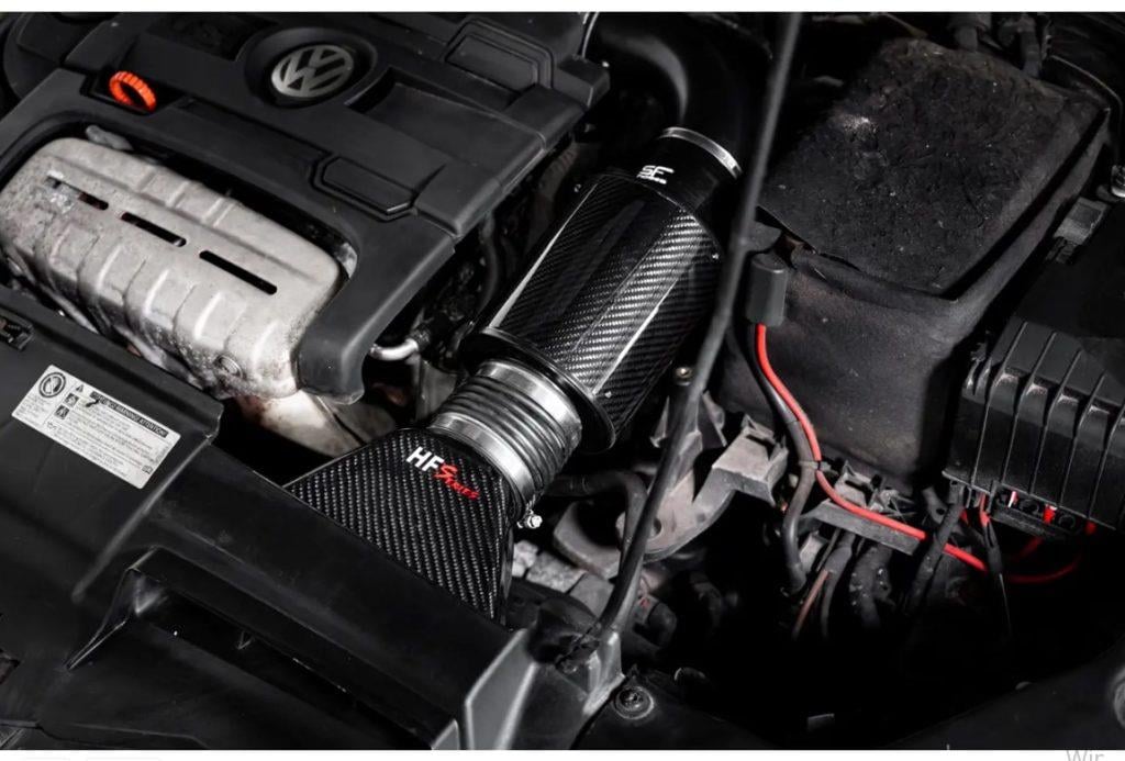 HG MOTORSPORT HGHFISV02-4 HFI Carbon Air Intake Kit 1.4 TSI 140/160PS (Golf 5/6, Scirocco)