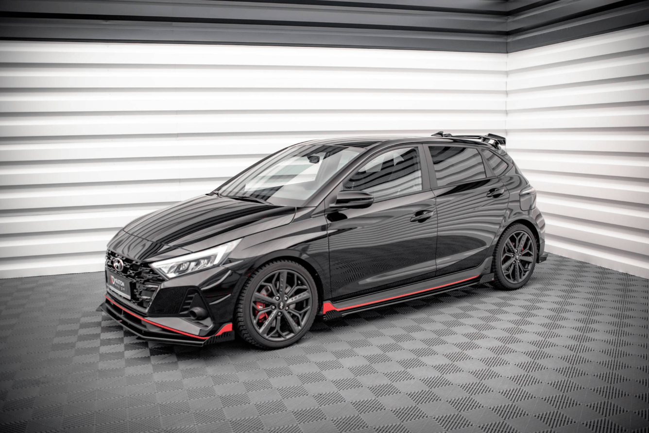 Hyundai i20 N Mk3 Street Pro Yan Marşpiyel Difüzörleri + Flap Seti
