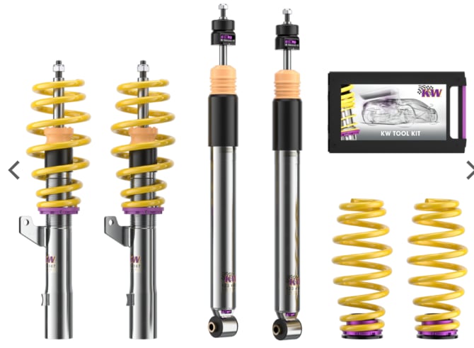 KW V3 Ayarlanabilir Coilover Süspansiyon Kiti – BMW 5 Serisi G30 xDrive