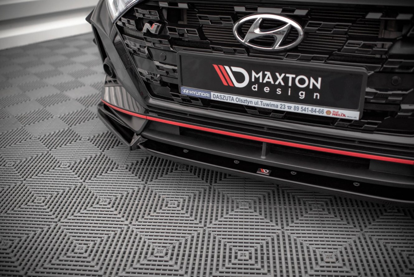 Maxton Design Ön Lip V2 – Hyundai i20N (HY-I20-3-N-FD2G)