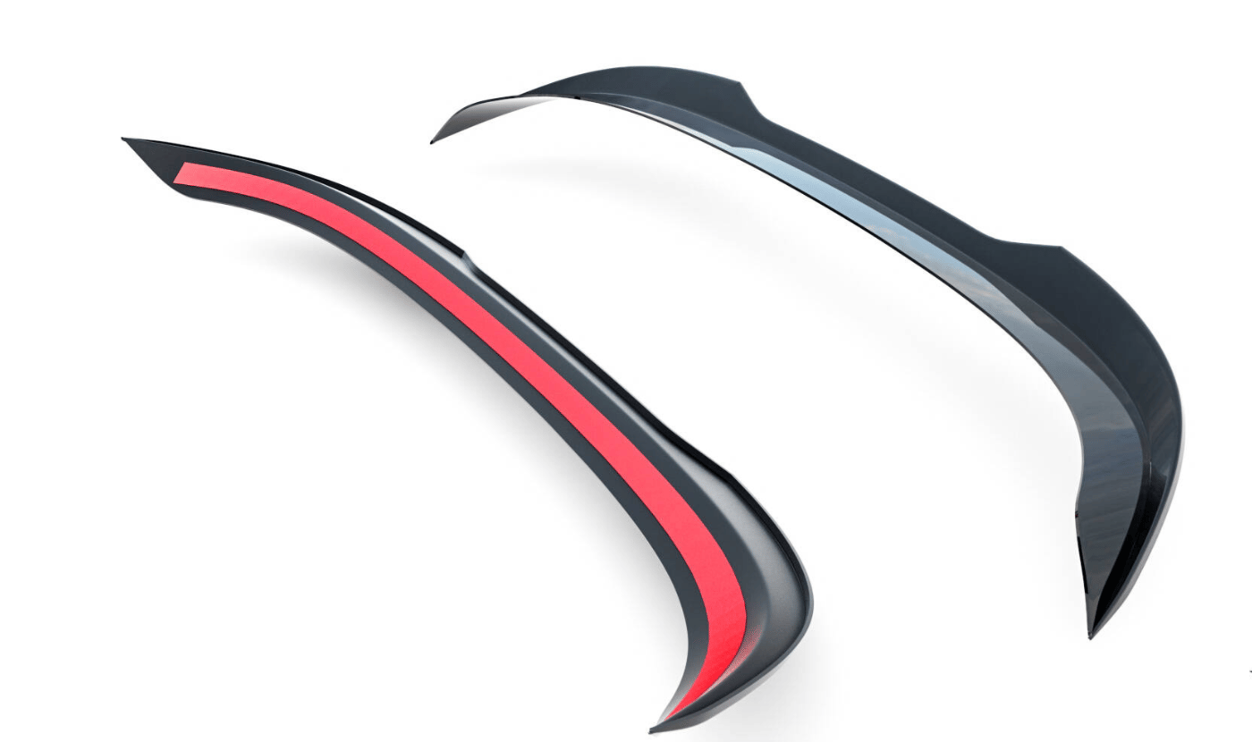 Maxton Design Spoiler eki – Volkswagen Golf GTI Clubsport Mk8 Facelift (VW-GO-8-GTI-CS-CAP1G)