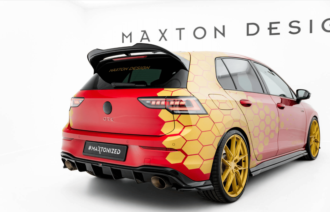 Maxton Design Spoiler eki – Volkswagen Golf GTI Clubsport Mk8 Facelift (VW-GO-8-GTI-CS-CAP1G)