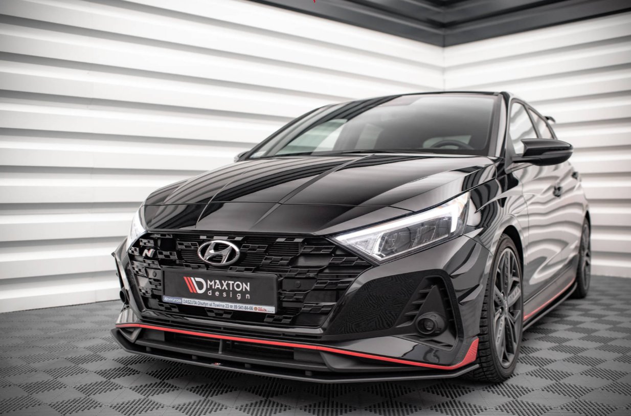 Maxton Design Street Pro Ön Splitter / Lip — Hyundai i20N