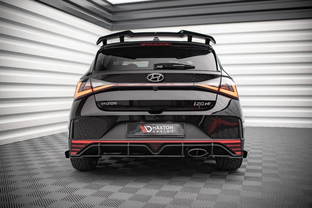 MAXTON HYI203NCNC-RS1B Street Pro Rear Diffuser Hyundai I20 N Mk3