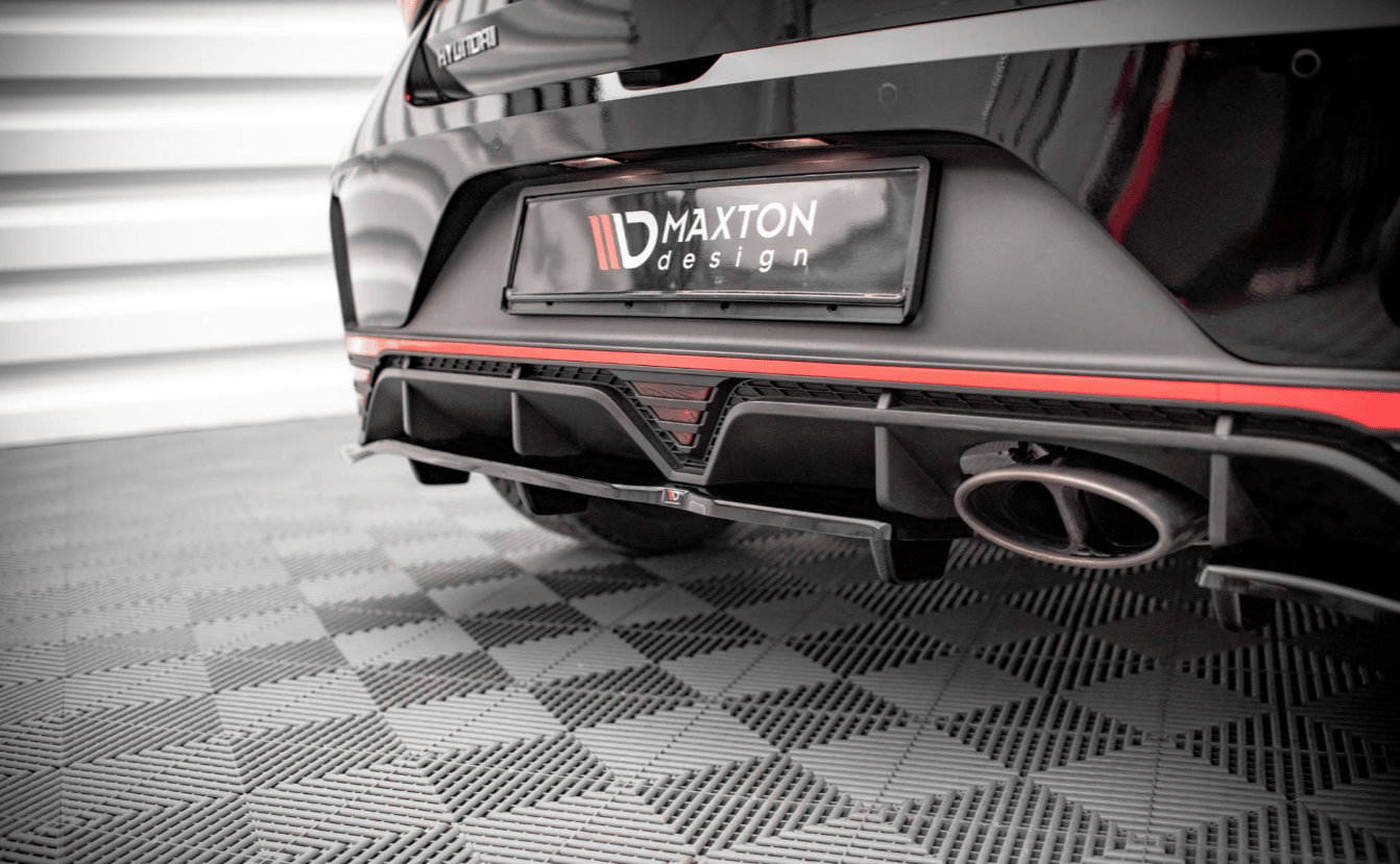 Maxton Hyundai i20N Arka Difüzör (Dikey Kanatlı) 