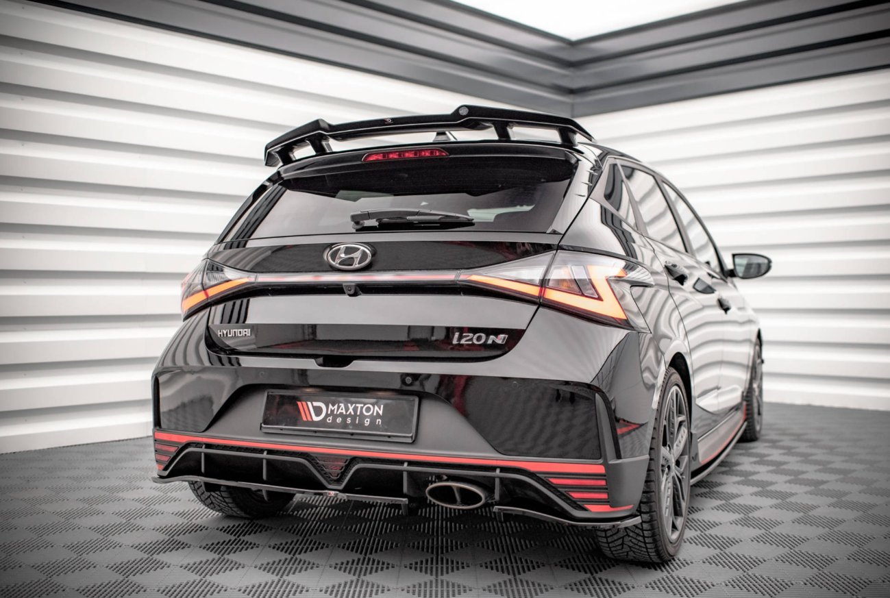 Maxton Hyundai i20N Arka Difüzör (Dikey Kanatlı) 