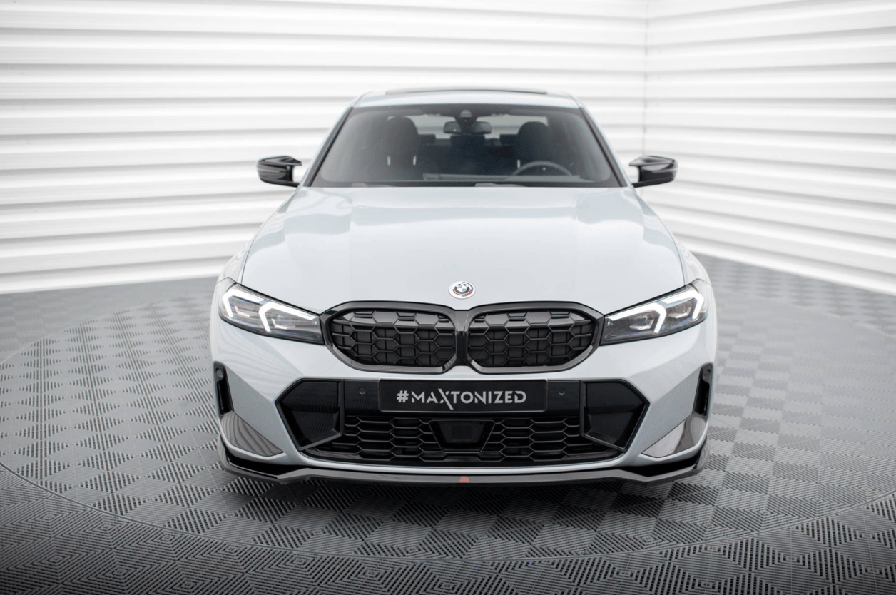 Maxton Ön Lip Splitter V2 – BMW 3 Serisi M340i / M-Pack G20 / G21 (Facelift)