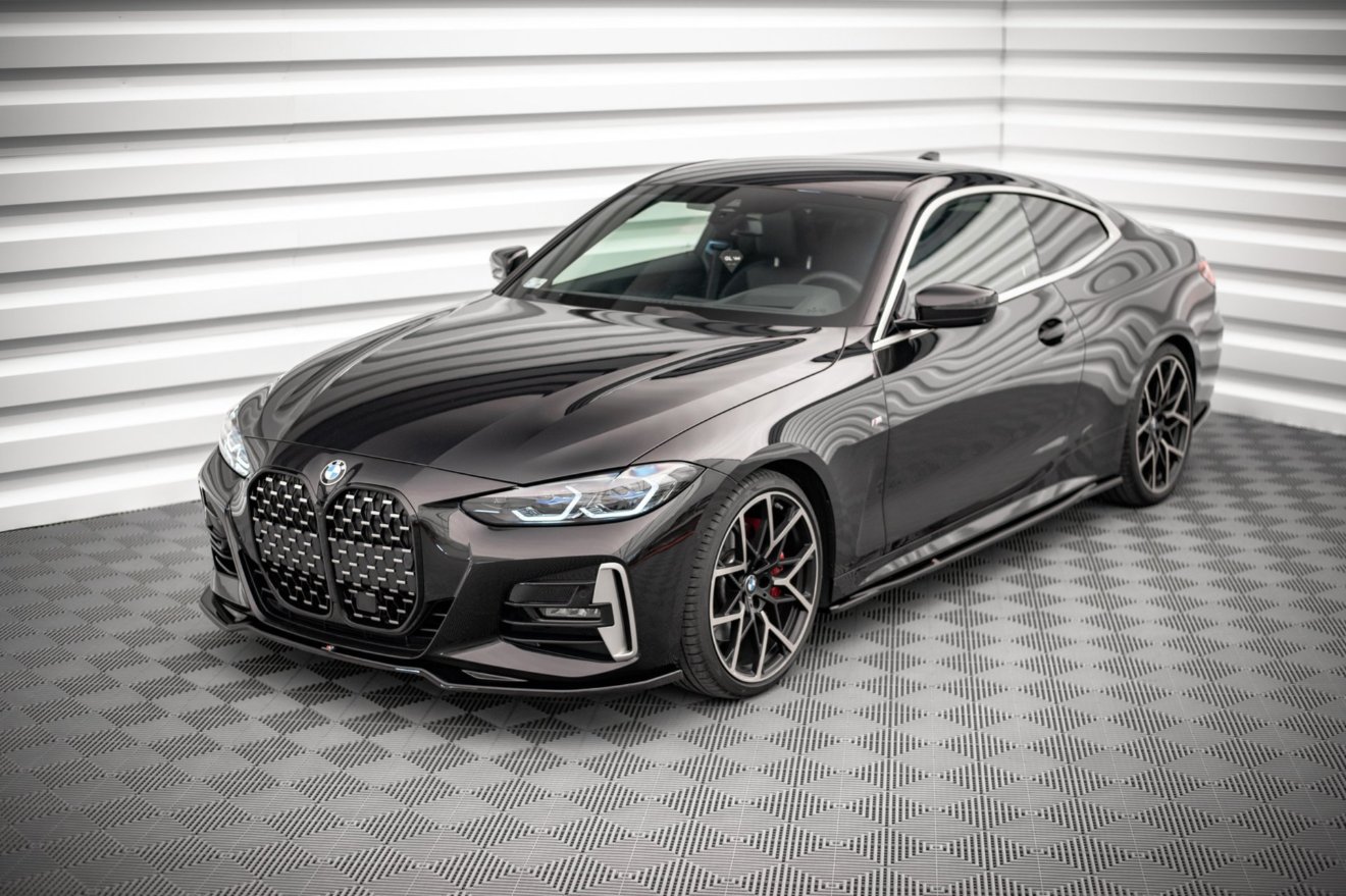 Maxton Ön Lip V.3 – BMW 4 Serisi M-Pack / M440i G22 – G23 (Pre-Facelift & Facelift)