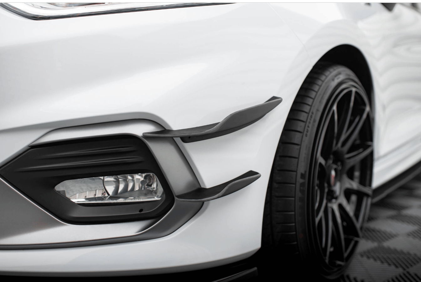 Maxton Ön Tampon Kanatçıkları (Canards) V2 – Ford Fiesta Mk8 ST / ST-Line