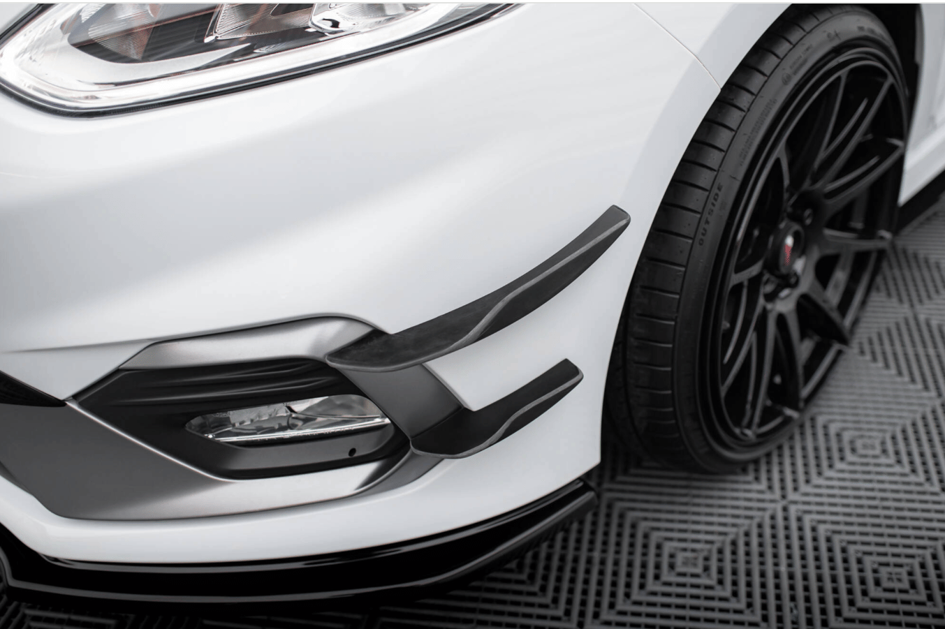 Maxton Ön Tampon Kanatçıkları (Canards) V2 – Ford Fiesta Mk8 ST / ST-Line