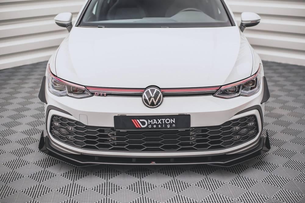 MAXTON VW-GO-8-GTI-CAN1 Front Bumper Wings (Canards) Volkswagen Golf GTI Mk8
