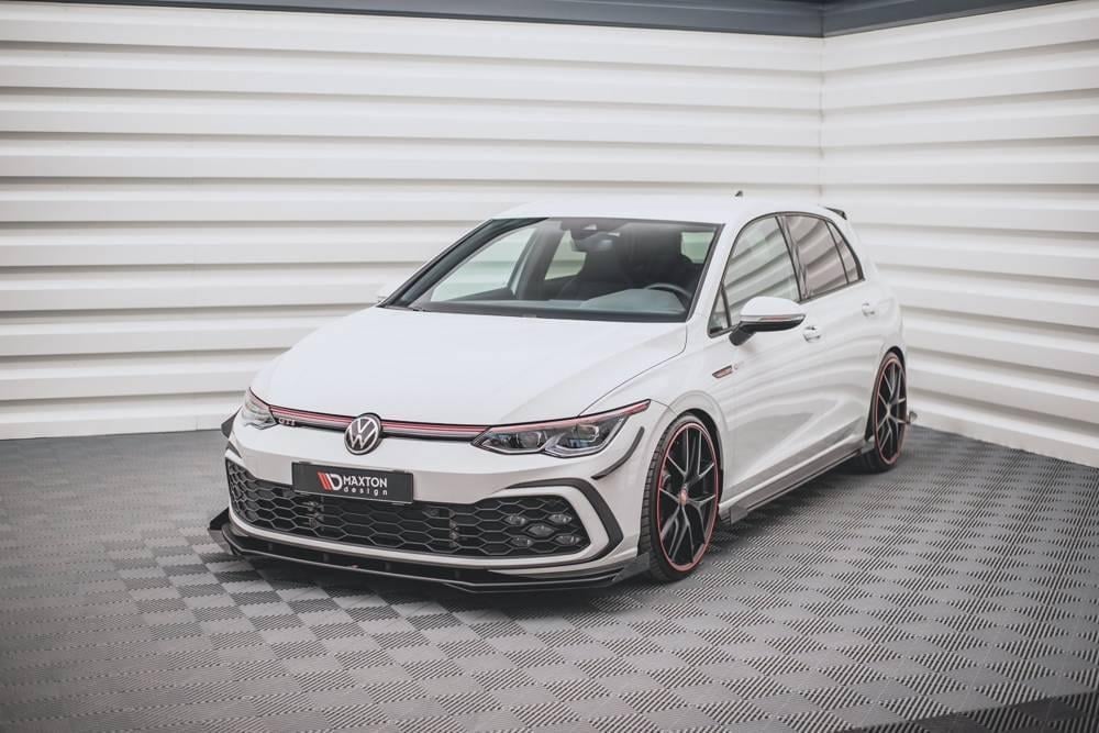 MAXTON VW-GO-8-GTI-CAN1 Front Bumper Wings (Canards) Volkswagen Golf GTI Mk8