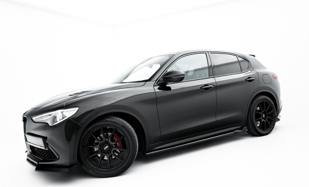 Maxton Yan Marşpiyel seti V2 – Alfa Romeo Stelvio Mk1