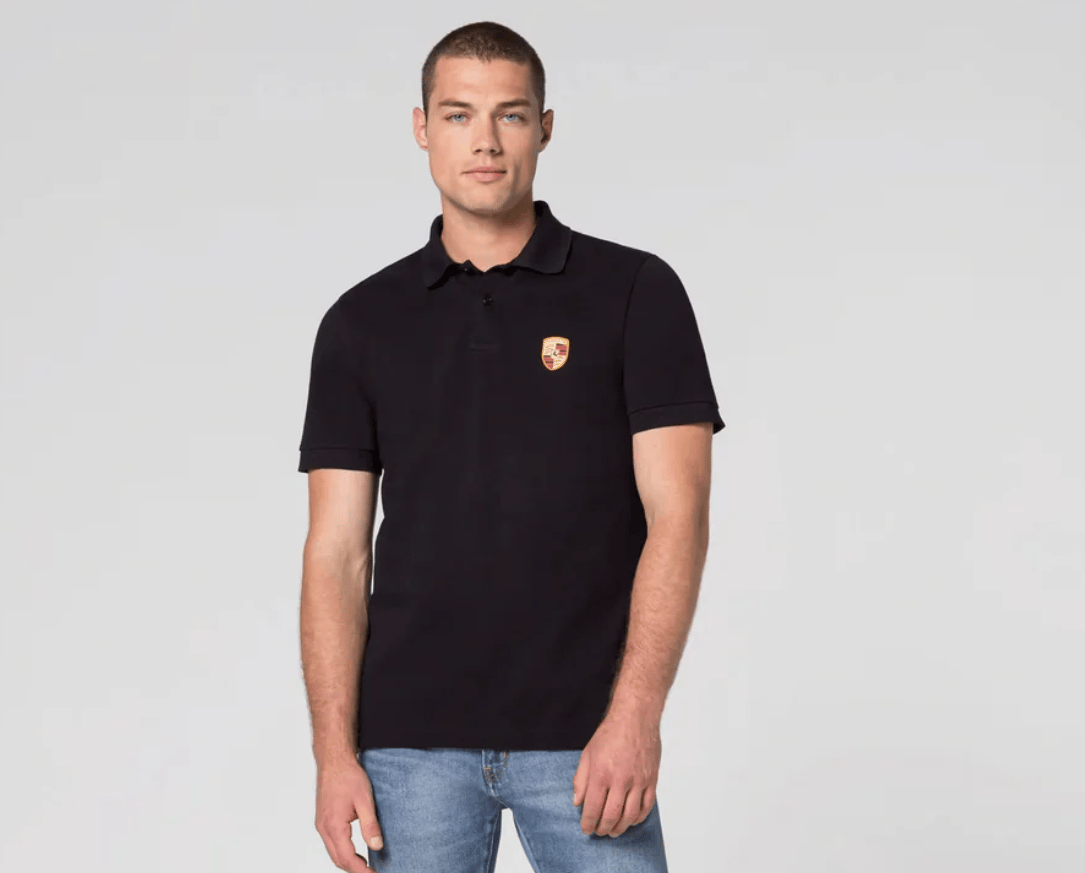 Porsche Crest Polo T-Shirt – Essential
