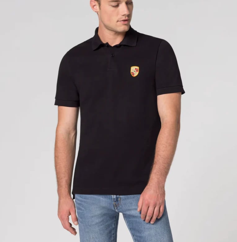 Porsche Crest Polo T-Shirt – Essential