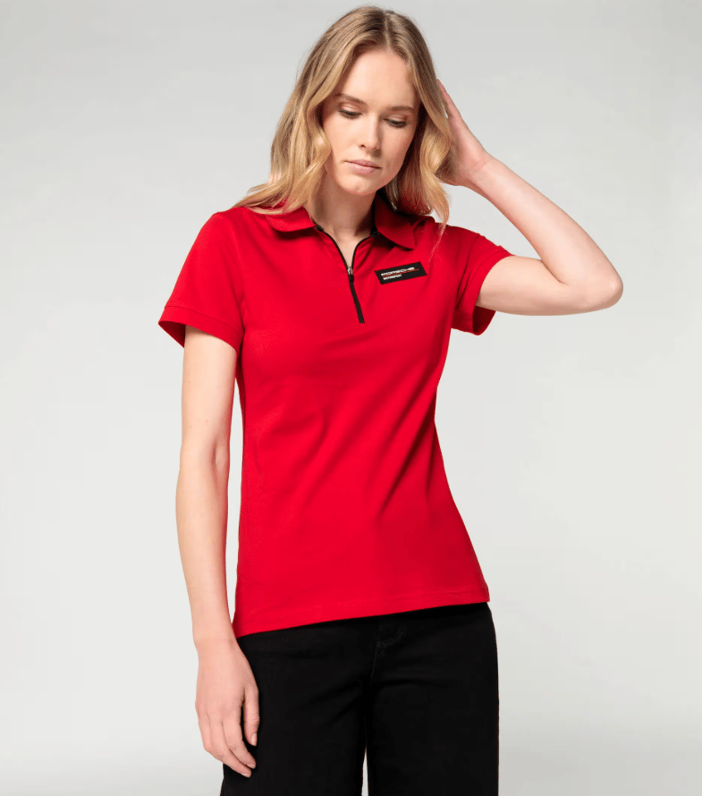 Porsche Kadın Polo T-Shirt – Motorsport Fanwear – L BEDEN