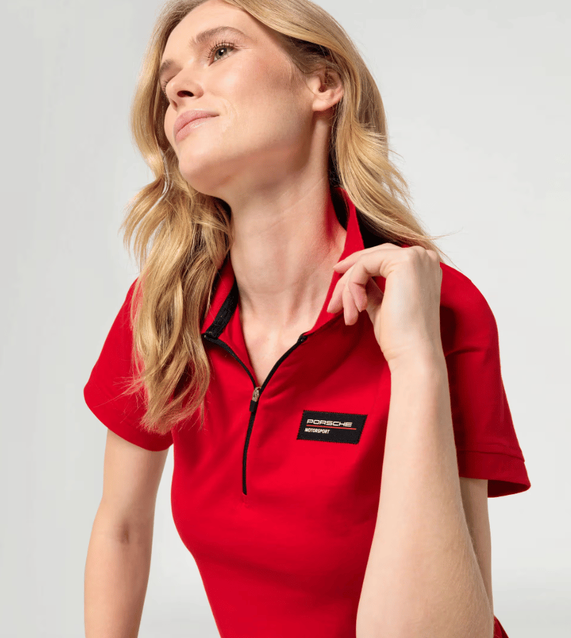Porsche Kadın Polo T-Shirt – Motorsport Fanwear – L BEDEN