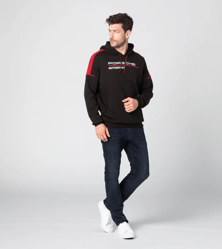 Porsche Motorsport Kapüşonlu Sweatshirt (Erkek)