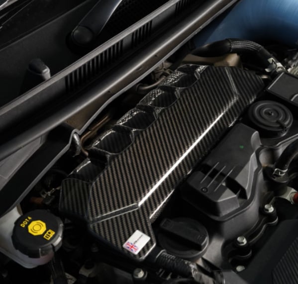 RPM Hyundai i20N Carbon Fiber Motor Kapağı (3K Gloss Twill)