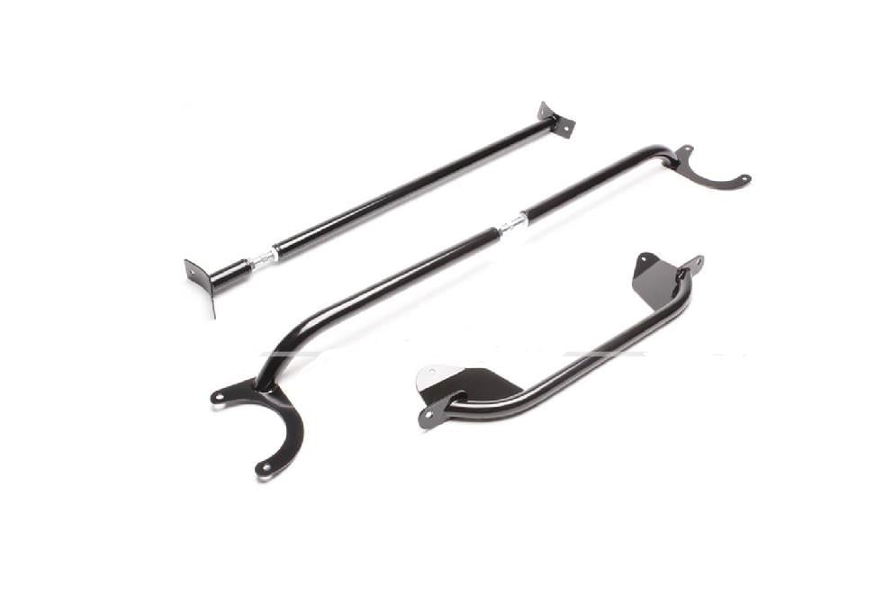 TA TECHNIX 25627 TA Technix steel strut kit, black, suitable for Golf I, Jetta I, Scirocco I+II