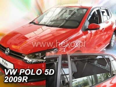 team heko 31178 Wind deflectors VOLKSWAGEN Polo V 5d 2009-2017 (rear deflectors included)
