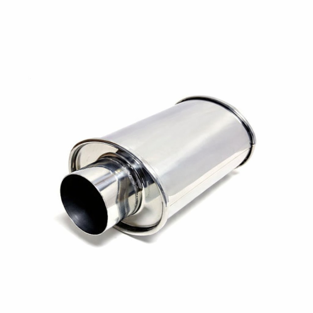 Vibrant Ultra Quiet Paslanmaz Çelik Susturucu Oval 3” (Universal)