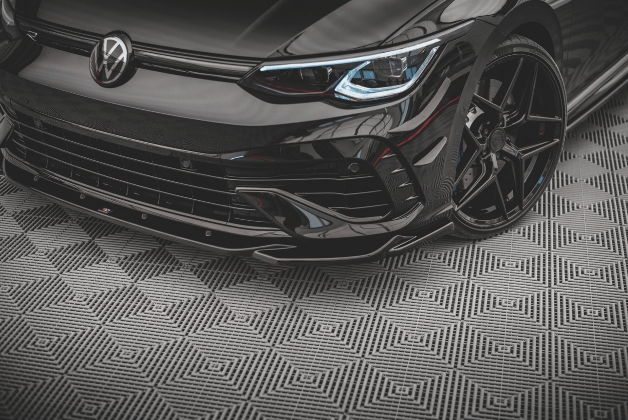 Volkswagen Golf MK8 R Ön Lip Front Splitter V4 
