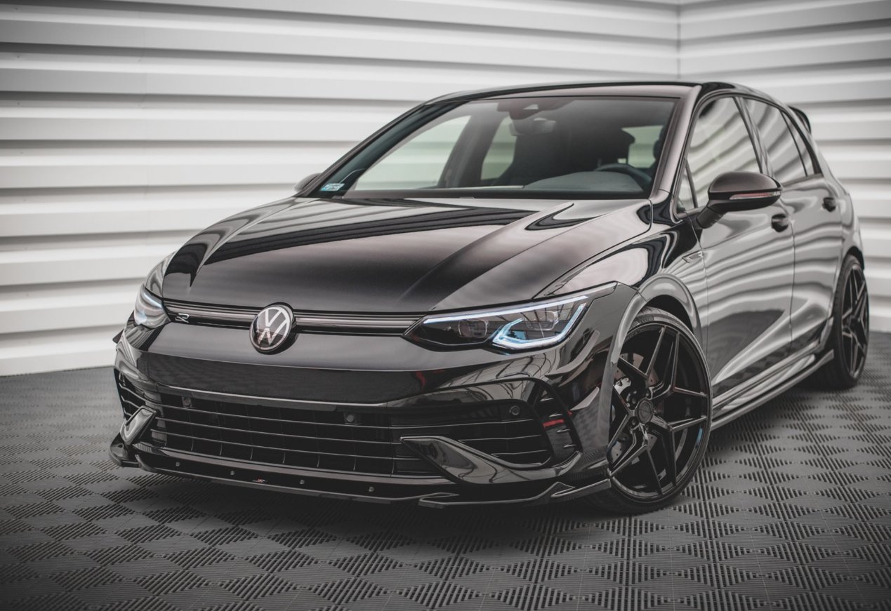 Volkswagen Golf MK8 R Ön Lip Front Splitter V4 