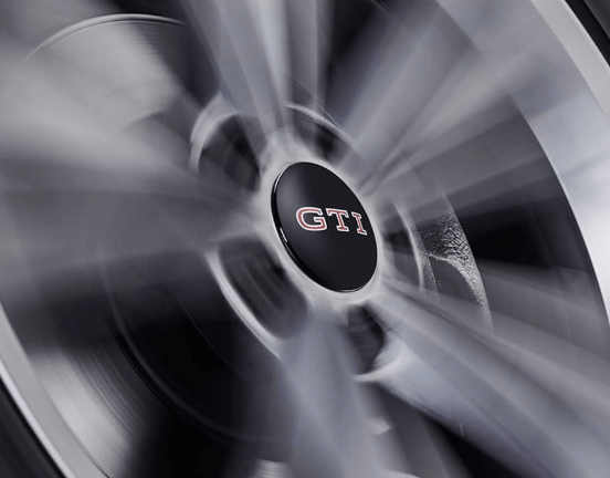 Volkswagen “GTI” Logo Dynamic Center Caps – Hareketli Göbek Kapakları