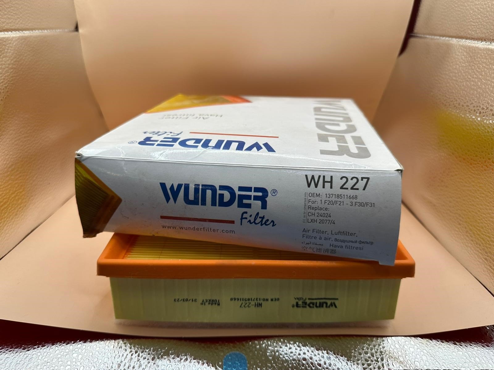 Wunder WH 227 Hava Filtresi (BMW F20/F21/F30/F31)