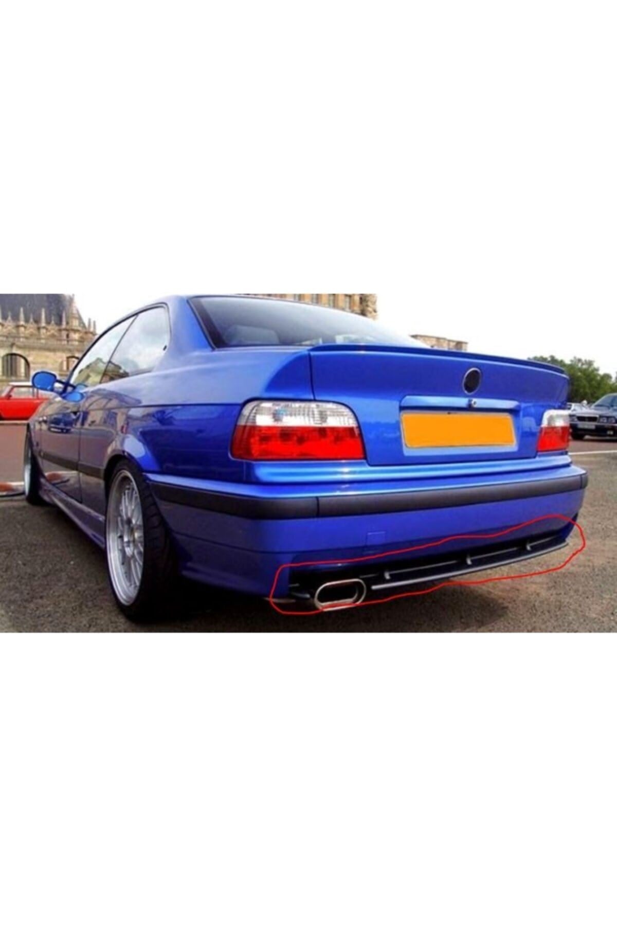 1991-1998 Bmw 3 Serı E36 M3 Karlık (Arka Tampon Altı) (Spoıler)(Tyg) (Oem No:51122233364) TST8405