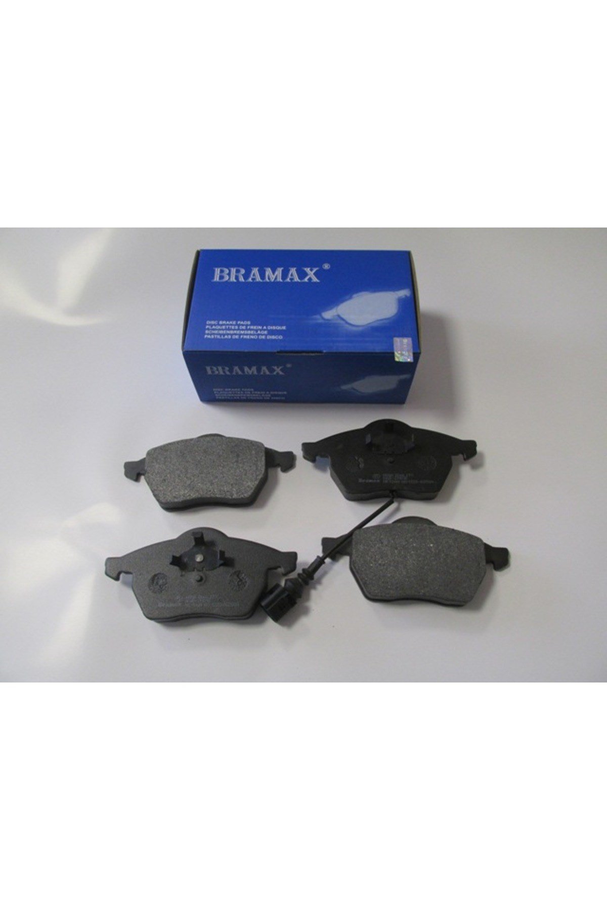 Audi A3- 04/05; Ön Fren Balatası 1,8T/1,9TDI (1KABLOLU)(Disk)(156,4x73,8x19,5)(Bramax) 8N0698151A