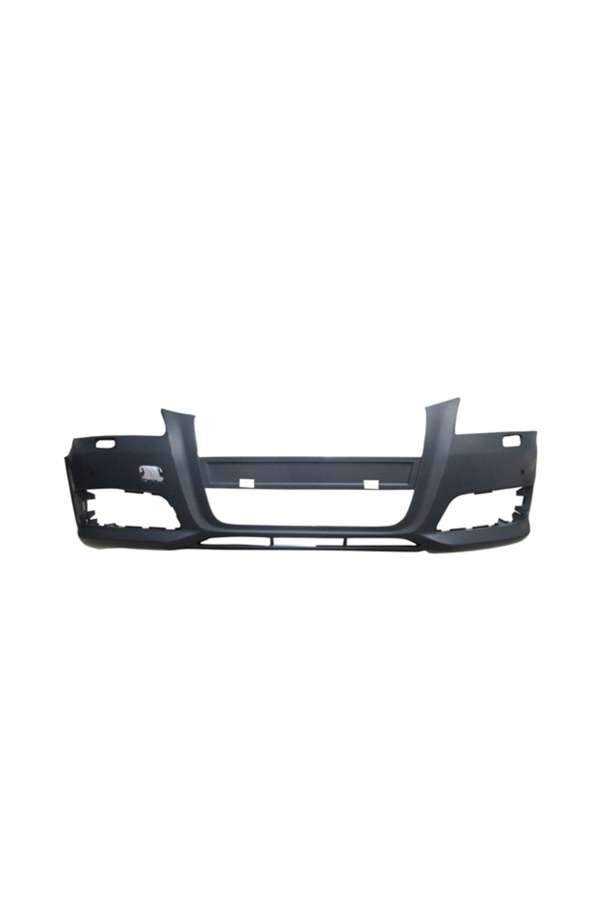 Audi A3- 09/12; Ön Tampon Gri (Sis/Panjur Delikli/Sensör Delikli/Far Yıkama Delikli) 8P0807105HGRU