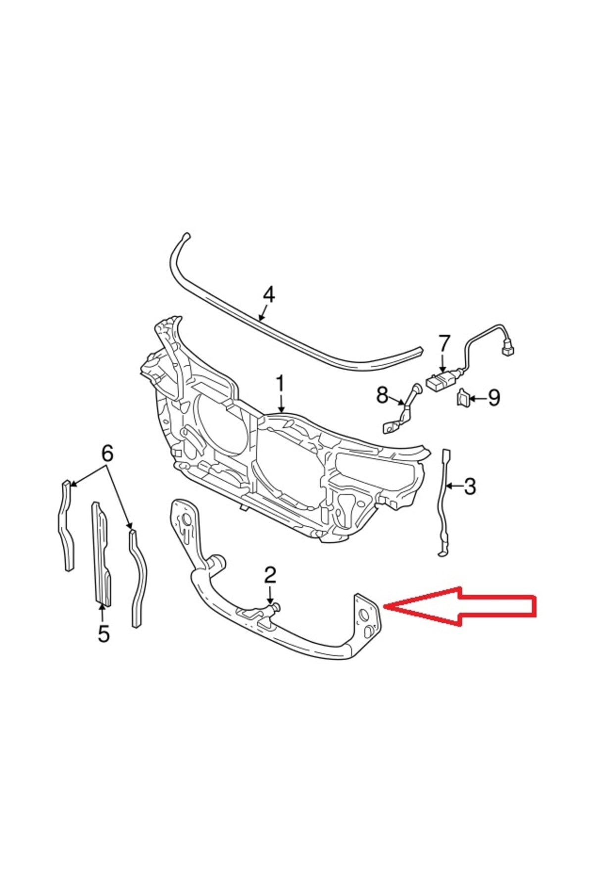 Audi A4- 02/05; Intercooler Turbo Giriş Borusu (Kelepçeli) 3B0199521G