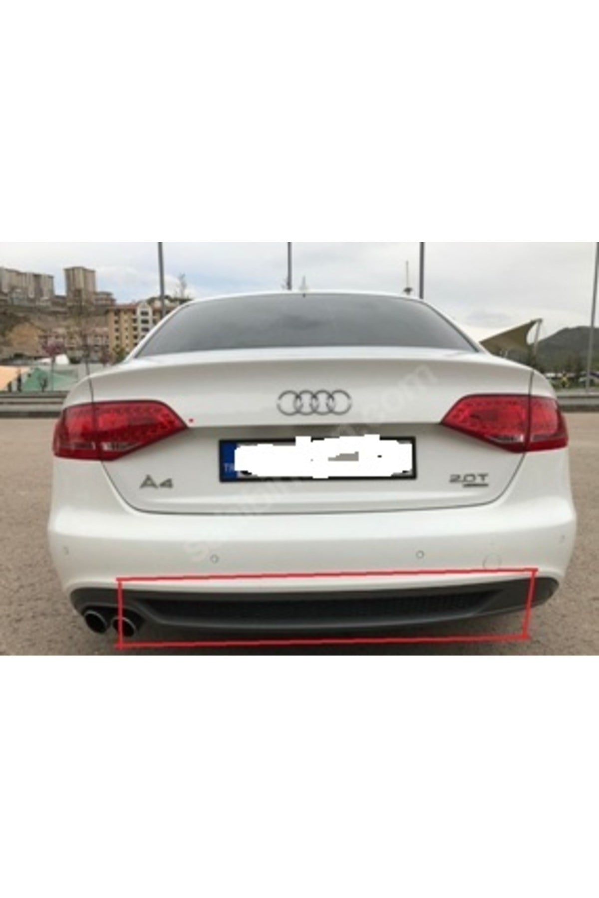 Audi A4- 08/12; Arka Karlık Panjuru Siyah (S Line Quattro) 8K080783301C