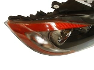 Bmw 3 Seri E90 05/09 Far Lambası Sağ Siyah/elektrikli (Sarı Reflektörlü) (Eagle Eyes)