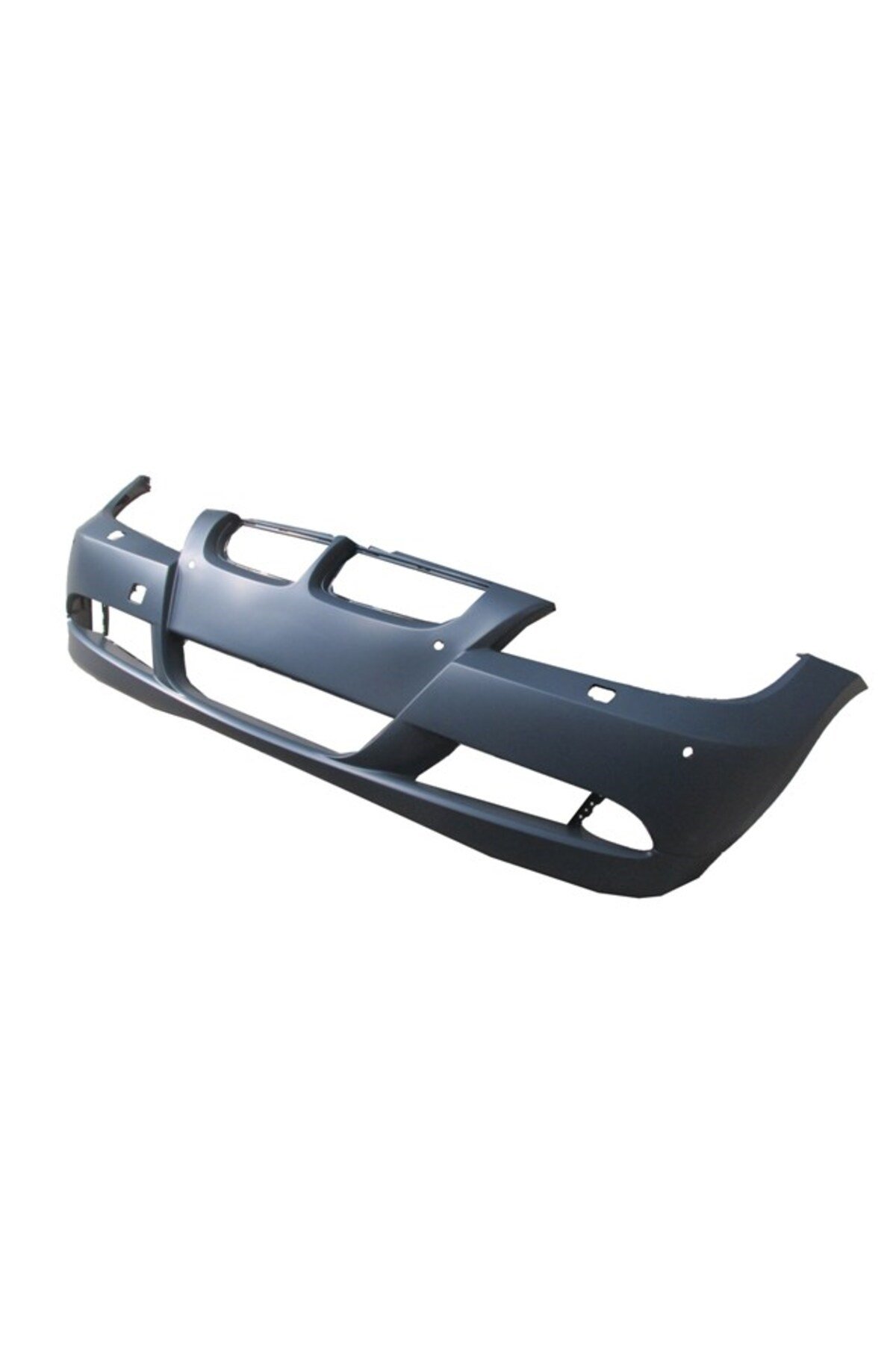 Bmw 3 Seri E90 05/09 Ön Tampon Koyu Gri/astarlı (Sis/sensör/far Yıkama Delikli Tw)