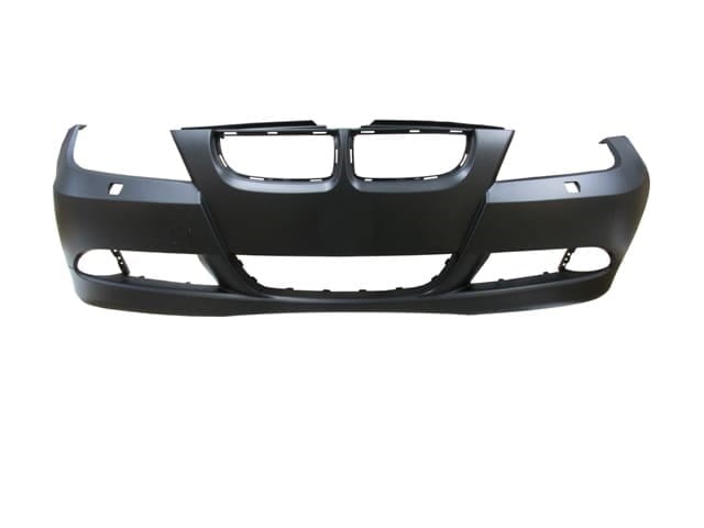 Bmw 3 Seri E90 05/09 Ön Tampon Siyah (Astarlı Sensör Deliksiz Far Yıkama Delikli Sis Delikli