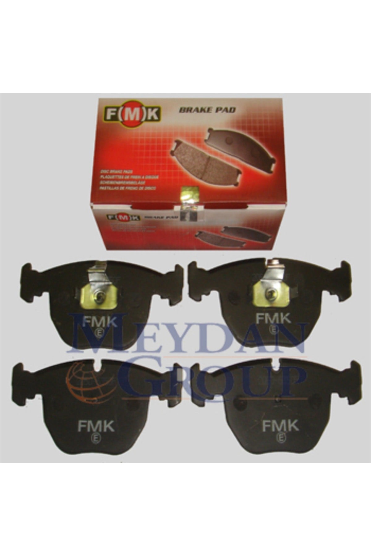 Bmw X3- E83- 04/10; Ön Fren Balatası (kablosuz)(disk) (156,5x73,3x18,3)(fmk)