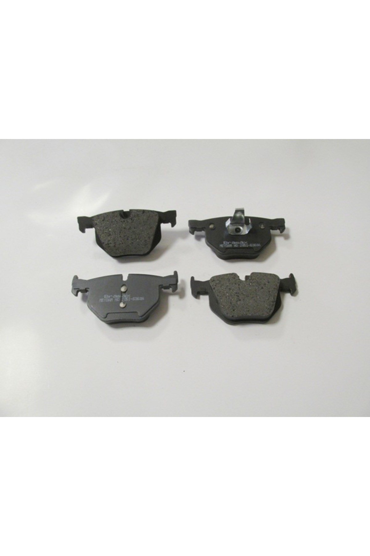 BMW X5- E70- 07/12; Arka Fren Balatası (Kablosuz)(Disk)(121.9x58.1x16.3/121.9x59.3x16.3) 34216776937