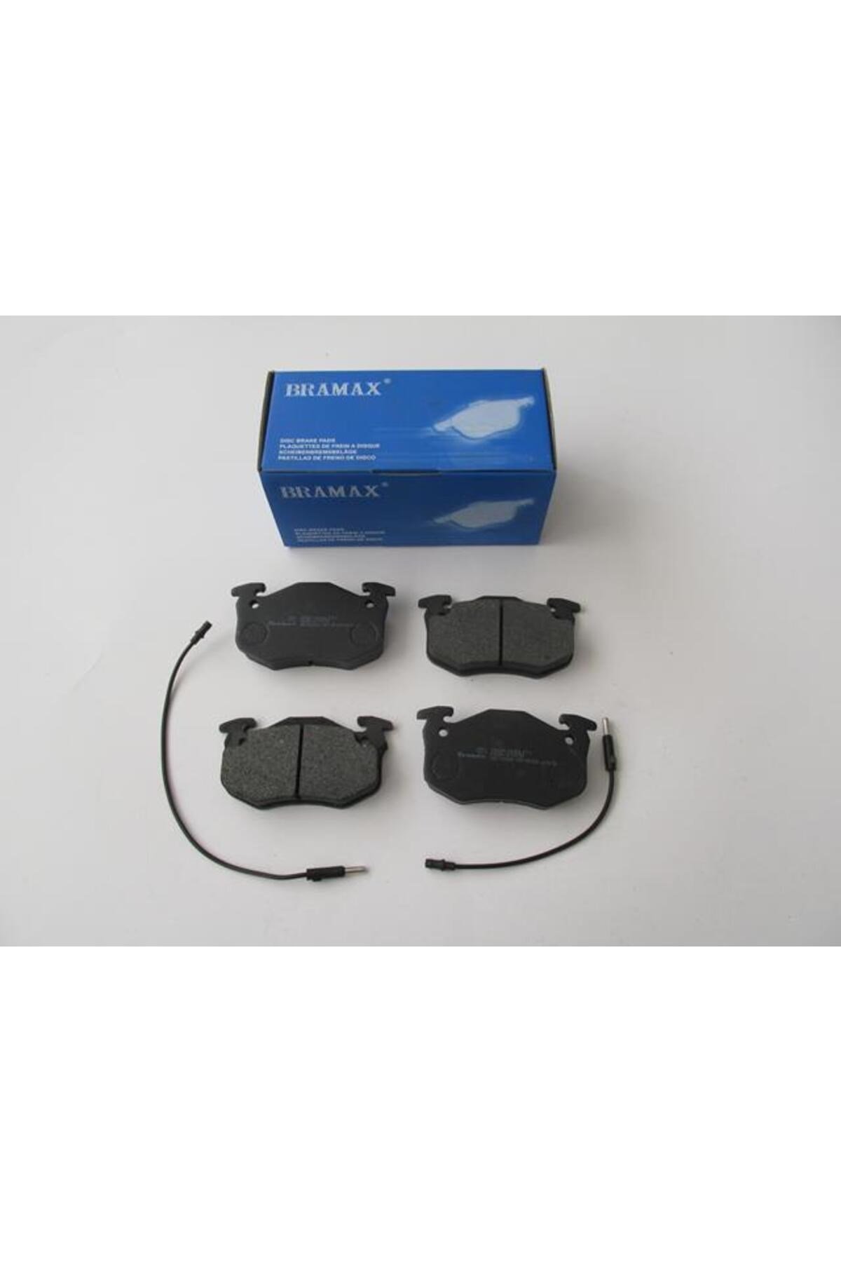 Citroen Saxo 00/03 Arka Fren Balatası (2 Kablolu)(disk) (105x54,9x11)(bramax)
