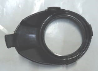 Ford Fiesta 09/13 Sis Lamba Kapağı Sol Siyah Sis Delikli (Bfn)