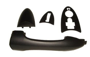 Ford Focus Sd/hb 98/05 Arka Kapı Dış Açma Kolu Sağ/sol Aynı (Adet) Siyah (Pütürlü Tip) (Hushan)